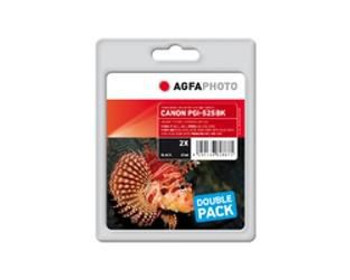 AgfaPhoto APCPGI525BDUOD Ink Black Pigment 2-pack APCPGI525BDUOD