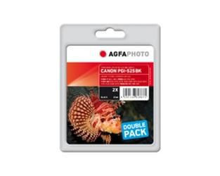 AgfaPhoto APCPGI525BDUOD Ink Black Pigment 2-pack APCPGI525BDUOD