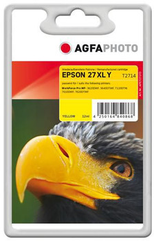 AgfaPhoto APET271YD Ink Yellow 27 XL. T2714 APET271YD