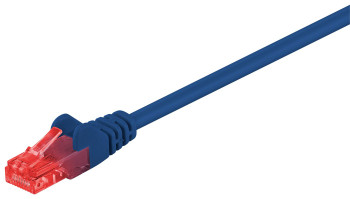 MicroConnect B-UTP6005B U/UTP CAT6 0.5M Blue PVC B-UTP6005B