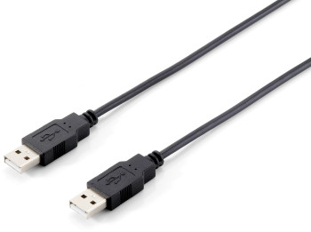 Equip 128870 2 x USB A Male. 1.8m. black 128870