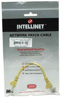 Intellinet 325165 Network Cable. Cat5e. UTP 325165