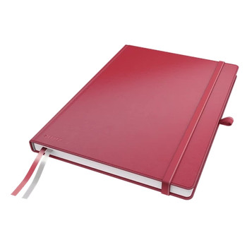 Leitz Complete Notebook A4 Ruled with Hardcover Red 44720025 44720025