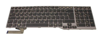 Fujitsu FUJ:CP631041-XX Keyboard Black FRENCH FUJ:CP631041-XX