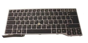 Fujitsu FUJ:CP631021-XX Keyboard Black PORTUGUESE FUJ:CP631021-XX