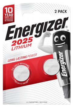 Energizer 638708 LITHIUM CR2025 2PK 638708
