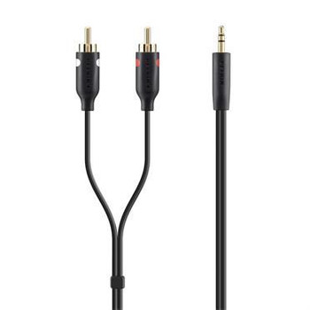 Belkin F3Y116BT2M CABLE AUDIO 3.5mm/2xRCA M/M F3Y116BT2M
