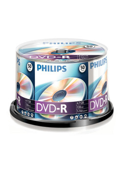 Philips DM4S6B50F/00 50 x DVD-R 4.7 GB/120 min DM4S6B50F/00