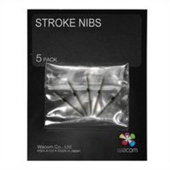 Wacom ACK-20002 Stroke pen nibs f/I4. 5 pcs ACK-20002