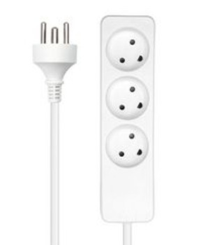 ProXtend K3-K15W Danish Power Strip 3-way 15M K3-K15W