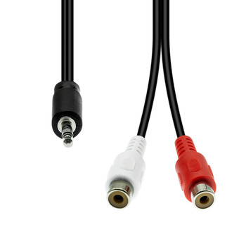 ProXtend M32XRCAF-002 3-Pin to 2 x RCA Cable M-F M32XRCAF-002