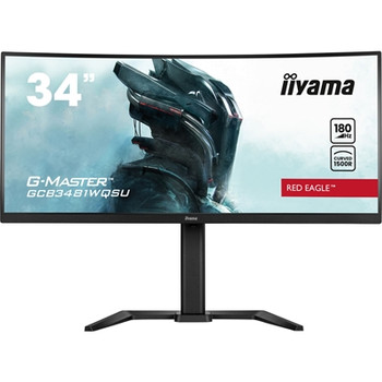 Iiyama G-Master Red Eagle GCB3481WQSU-B1 34 " Ultra-Wide Curved Monitor 3440 X 1 GCB3481WQSU-B1