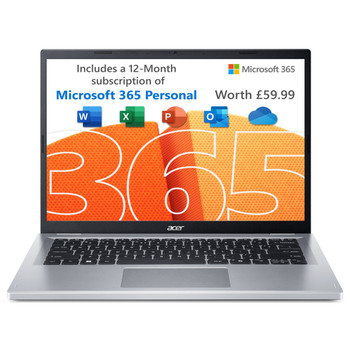 Acer Aspire Go 14 laptop AG14-31P - Intel N200 4GB 128GB 14" WUXGA display Windo NX.KT9EK.004