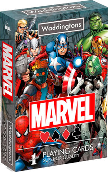 Waddingtons Number 1 Playing Cards - Marvel Universe 024419
