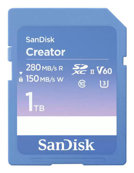 Sandisk SDSDXEP-1T00-GNCIS Creator 1 Tb Sdxc Uhs-Ii SDSDXEP-1T00-GNCIS