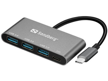 Sandberg 136-03 USB-C to 3 x USB 3.0 Converter 136-03