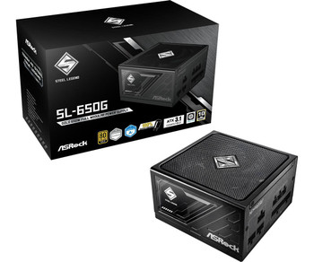 Asrock 90-UXS065-GFEAAA Sl-650G Steel Legend Power 90-UXS065-GFEAAA