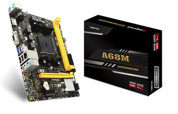 Biostar A68MHE Motherboard Amd A68H Socket A68MHE