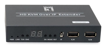 LevelOne HVE-6701R Av Extender Av Receiver Black HVE-6701R