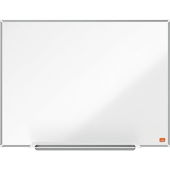 Nobo Impression Pro Magnetic Enamel Whiteboard Aluminium Frame 2400X1200mm 19154 1915400