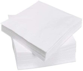 Valuex Napkins 2 Ply 330X330mm White Pack 100 502135 0502135