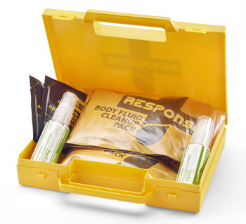 Response Body Fluid Spill Kit 2 Applications Yellow CM0605