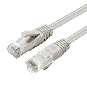 MicroConnect MC-UTP6A005 CAT6A UTP 0.5m Grey LSZH MC-UTP6A005