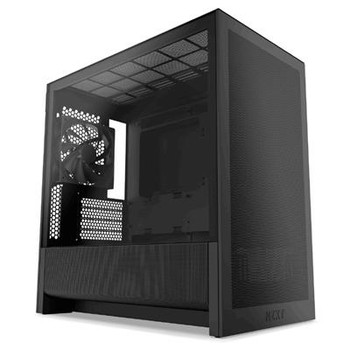 Nzxt H3 Flow Mid Tower Case Black M-Atx/M-Itx CC-H31FB-01