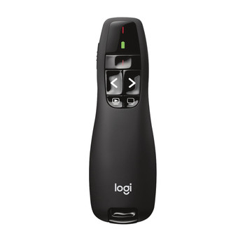 Logitech Wireless Presenter R400 RF USB 15 m Black 910-001356