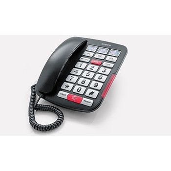 Emporia AMPLI40 Wired handset Speakerphone Black AMPLI40