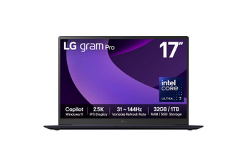 Lg Gram Pro 17 " Intel Core Ultra 7 225H 32Gb Ram 1Tb Ssd Intel Arc Graphics Win 17Z90TP-G.AD88A1