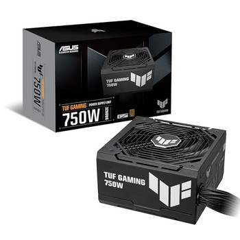 Asus 750W Tuf Gaming Psu Double Ball Bearing Fan Fully Wired 80+ Bronze 0Db 90YE00D0-B0NA00