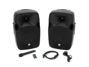 Omnitronic 11038759 Loudspeaker 2-Way Black Wired 11038759