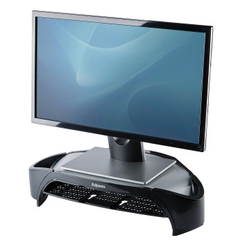 Fellowes FEL8020801 Computer Monitor Stand With 3 FEL8020801