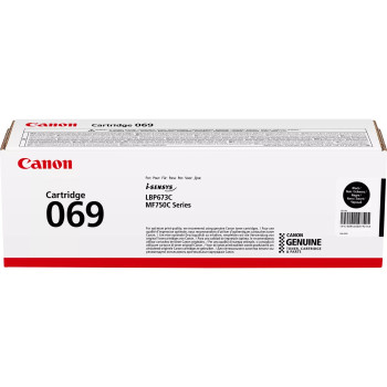 Canon 069Bk Black Standard Capacity Toner Cartridge 2.1K Pages - 5094C002 5094C002