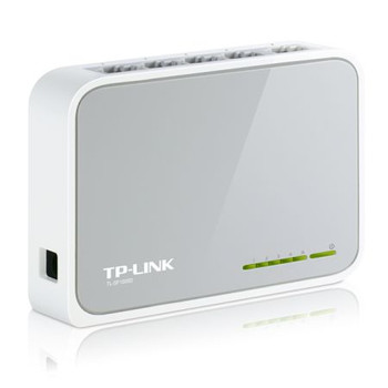 Tp-Link TL-SF1005D 5-Port 10/100Mbps Unmanaged Desktop Switch Plastic Case TL-SF1005D