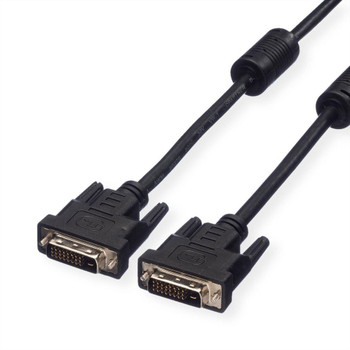 Value 11.99.5555 Dvi Cable 5 M Dvi-D Black 11.99.5555