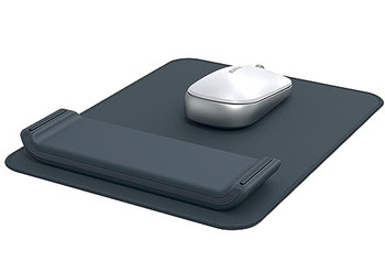Leitz Ergo Mouse Pad with Adjustable Wrist Rest Dark Grey 65170089