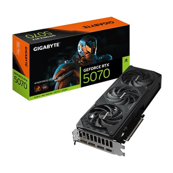 Gigabyte Nvidia Geforce Rtx 5070 Windforce Oc Sff 12G Graphics Card 12Gb Gddr7 6 GV-N5070WF3OC-12GD