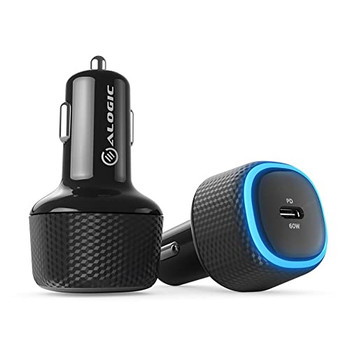 Alogic Rapid USB-C Car Charger - 60W Power Delivery CRC60
