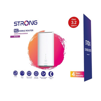 Strong 5GROUTERAX3000 5G Unlocked Mobile Broadband Wireless Router With 2X Lan 5GROUTERAX3000UK
