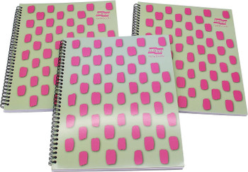 Europa Splash A4+ Notepad  Wirebound 160 Pages 80Gsm Fsc Paper Ruled With Margin EU1503Z