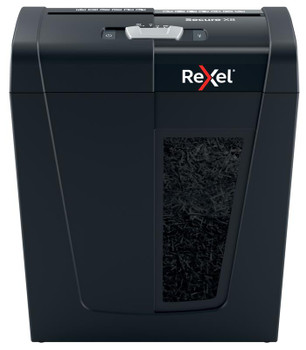 Rexel Secure X8 Cross Cut Shredder 14 Litre 8 Sheet Black 2020123 2020123