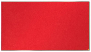 Nobo Impression Pro Widescreen Red Felt Noticeboard Aluminium Frame 1880X1060mm 1915423