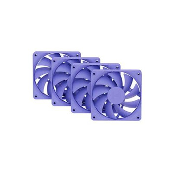 Hyte Fa12 120Mm Luxury High-Airflow Case Pwm Fans Taro Milk 4 Pack FAN-HYTE-FA12-TM-4