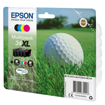 Epson Golf Ball 34XL Multicolour Ink Cartridge C13T34764010