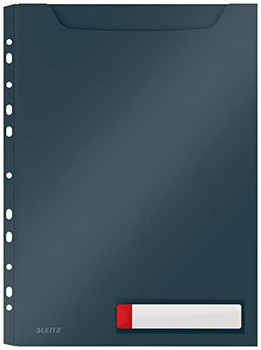 Leitz Cosy Privacy High Capacity Pocket File Velvet Grey 46680089 46680089