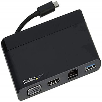 Startech.Com Usb C Adapter Hdmi And Vga 1Xa Gbe DKT30CHVCM