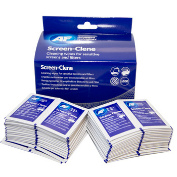 Af Screen-Clene Anti-Static Cleaning Wipes Pack 100 SCS100 30005441.0001EA