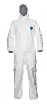 Tyvek 500 Xpert Hooded Coverall White Xx Large Pack 1 - TBSHXXL TBSHXXL